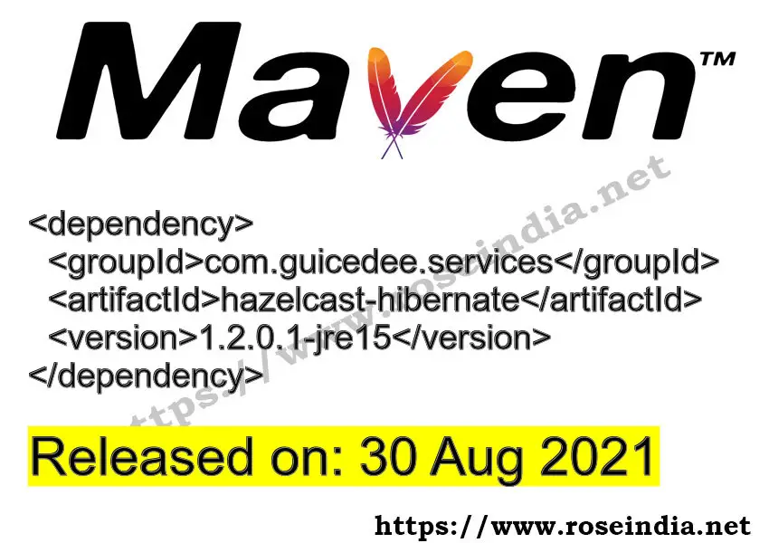 Maven Dependency release