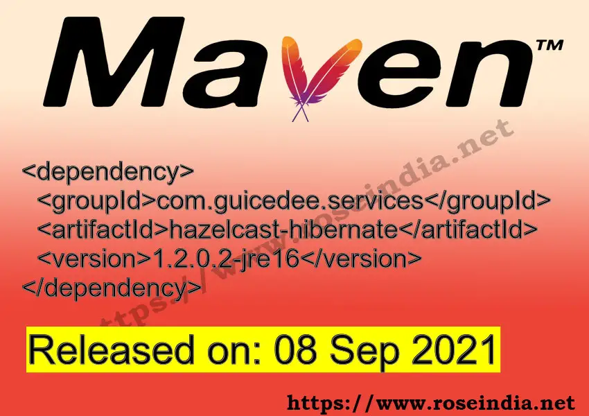 Maven Dependency release