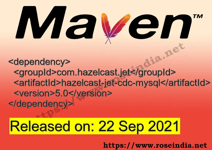 Maven Dependency release