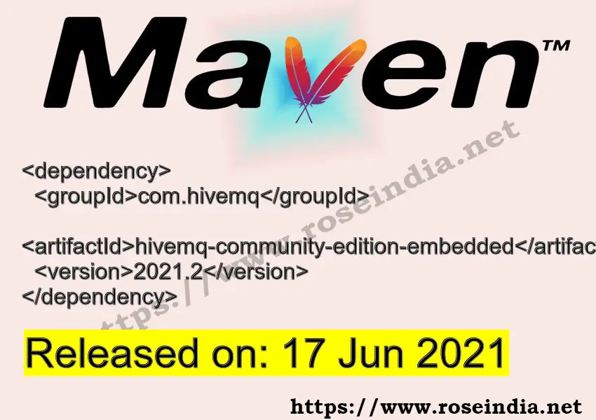 Maven Dependency release