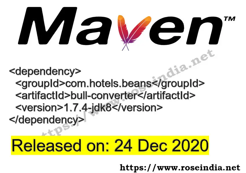 Maven Dependency release