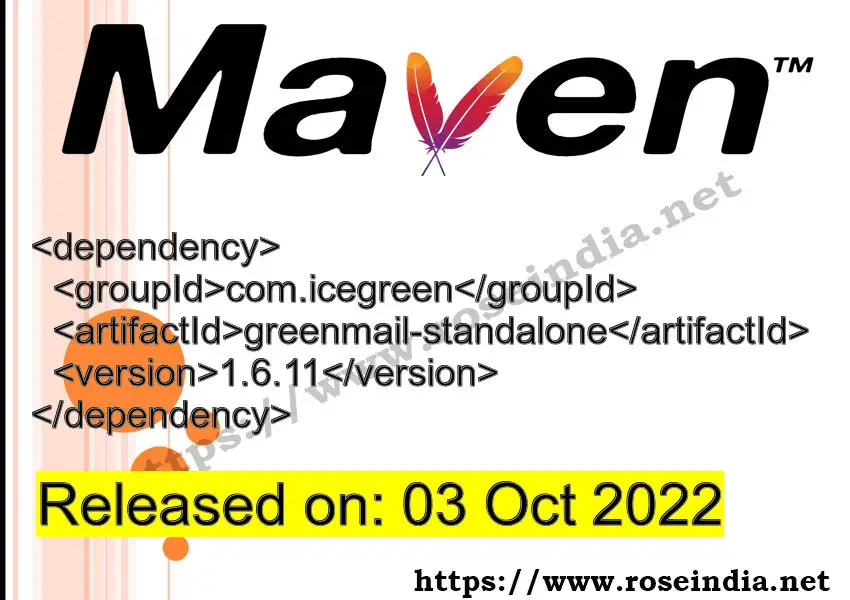 Maven Dependency release