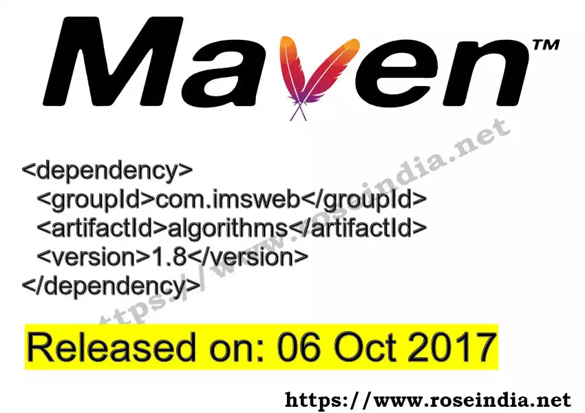 Maven dependency for  GROUP_ID - ARTIFACT_ID version VERSION_ID is released. Learn to use  ARTIFACT_ID version VERSION_ID in Maven based Java projects