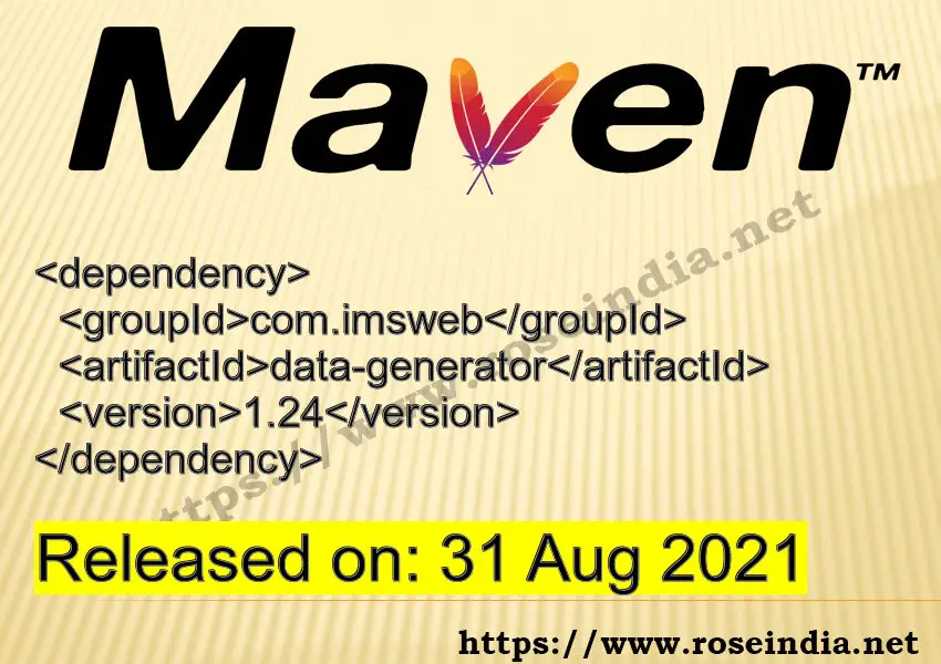 Maven Dependency release