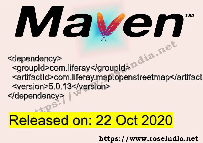 Maven Dependency release