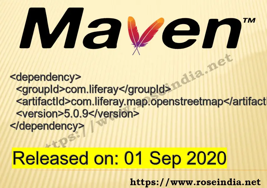 Maven Dependency release