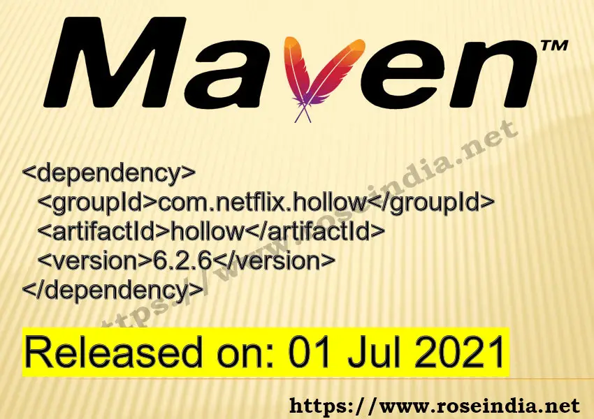 Maven Dependency release