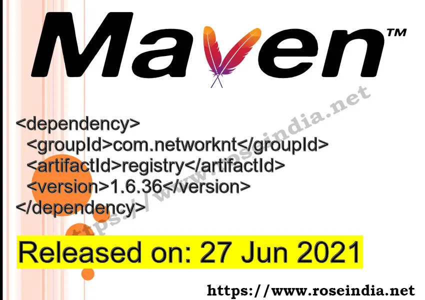 Maven Dependency release