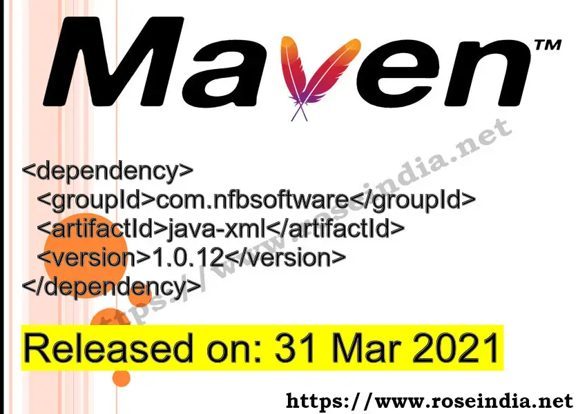 Maven Dependency release