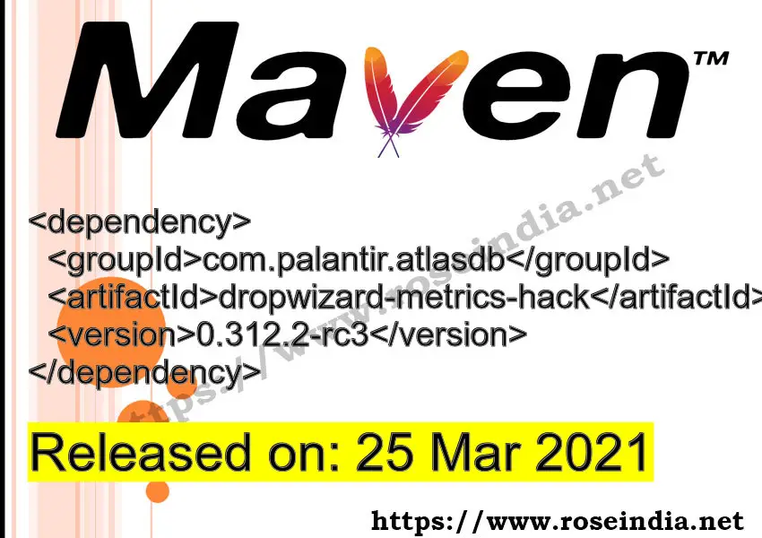 Maven Dependency release