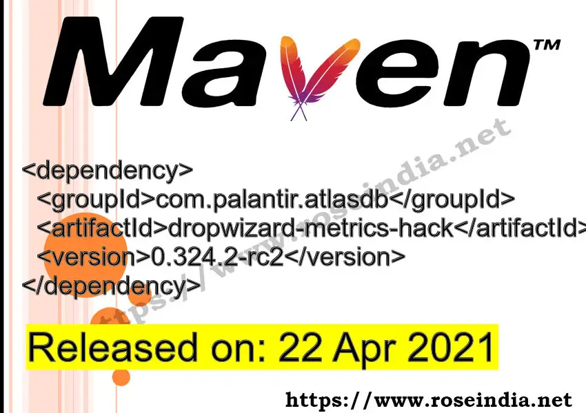 Maven Dependency release