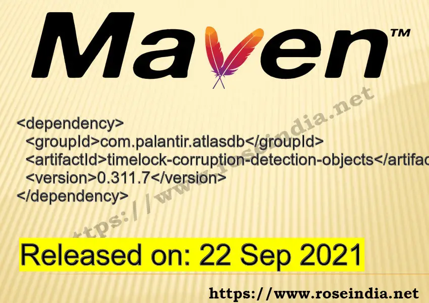 Maven Dependency release