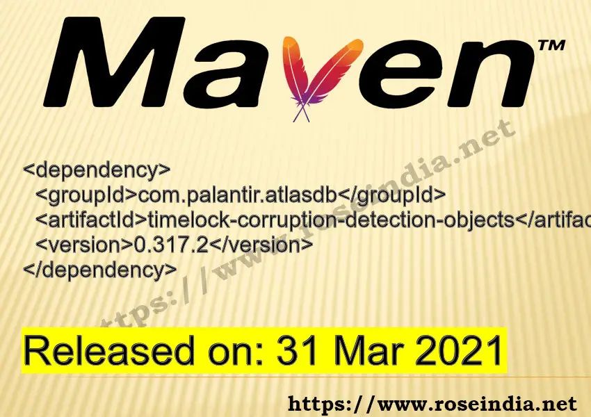 Maven Dependency release