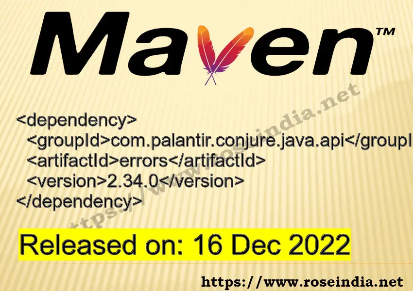 Maven Dependency release