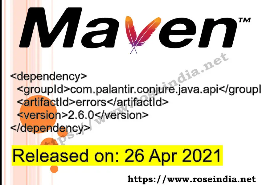 Maven Dependency release