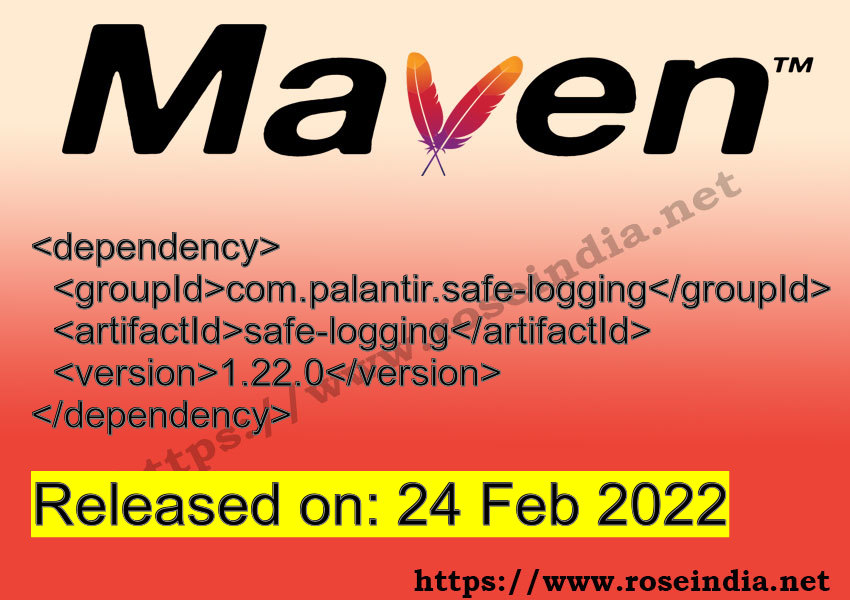 Maven Dependency release