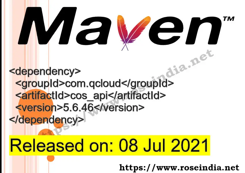 Maven Dependency release