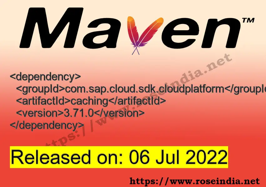 Maven Dependency release