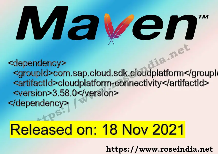 Maven Dependency release