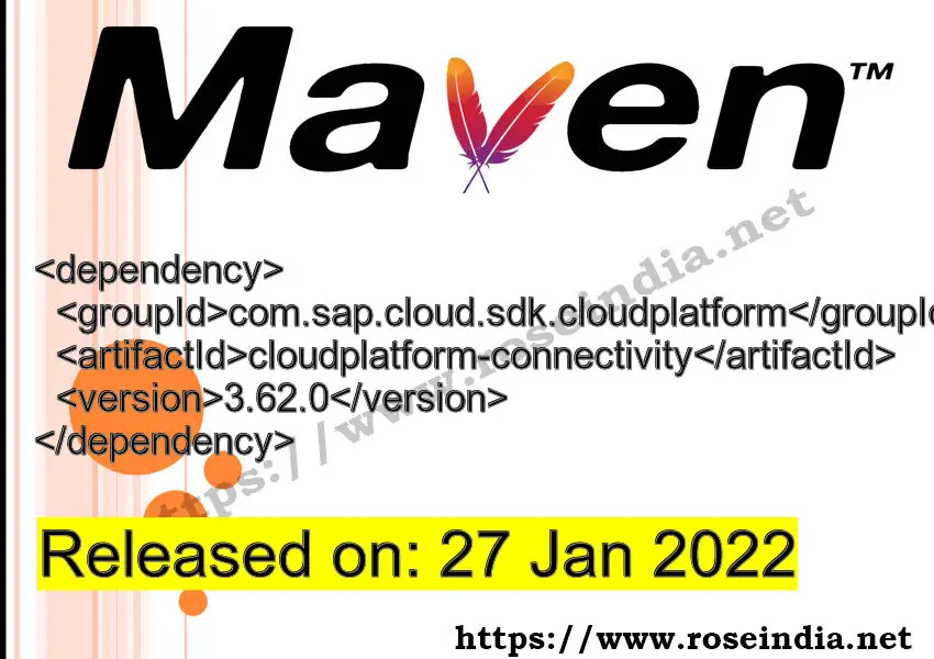 Maven Dependency release