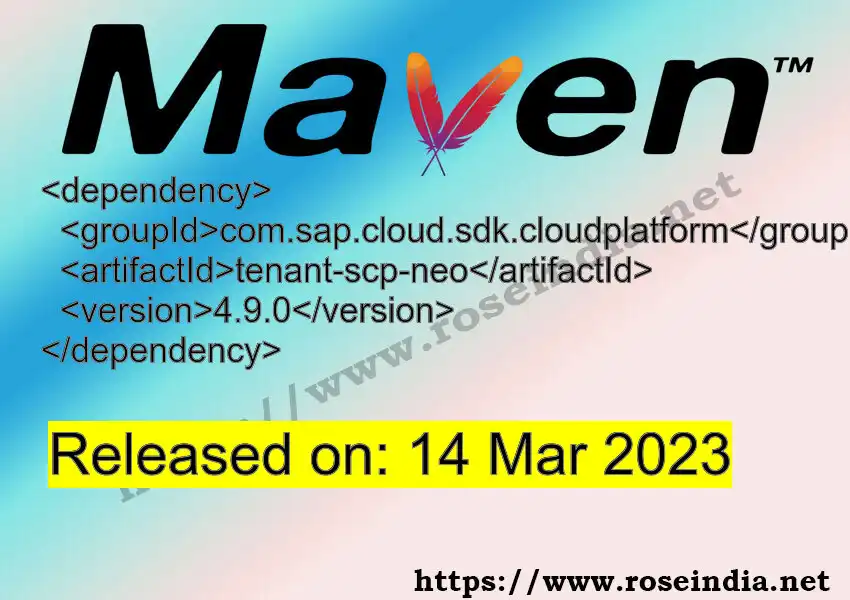 Maven dependency for  GROUP_ID - ARTIFACT_ID version VERSION_ID is released. Learn to use  ARTIFACT_ID version VERSION_ID in Maven based Java projects