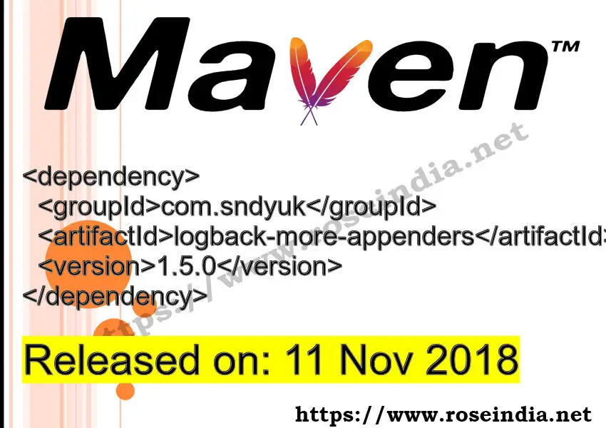 Maven Dependency release