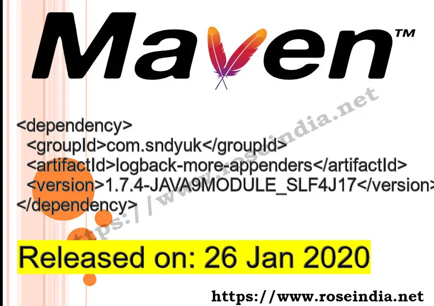 Maven Dependency release