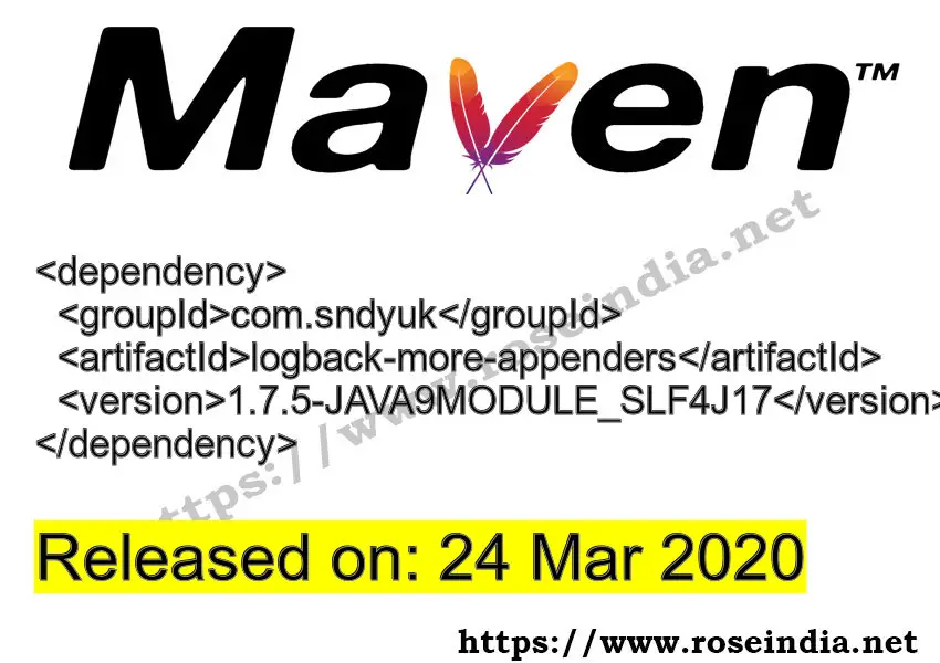 Maven Dependency release