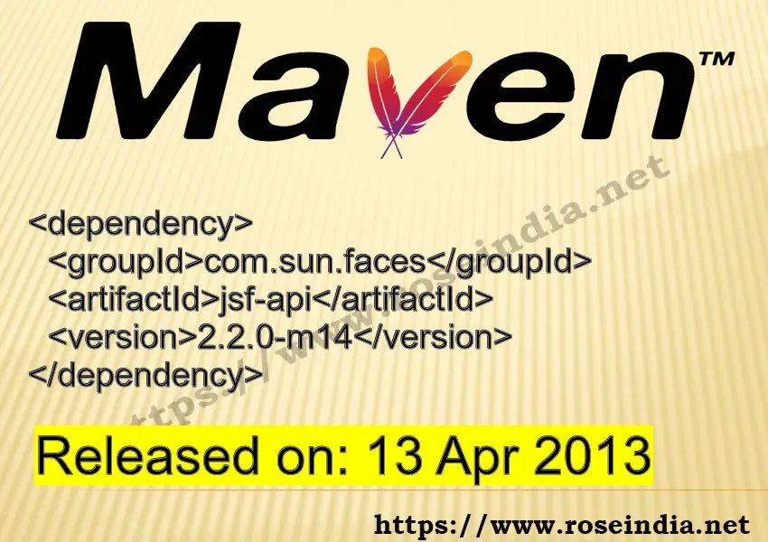 Maven Dependency release