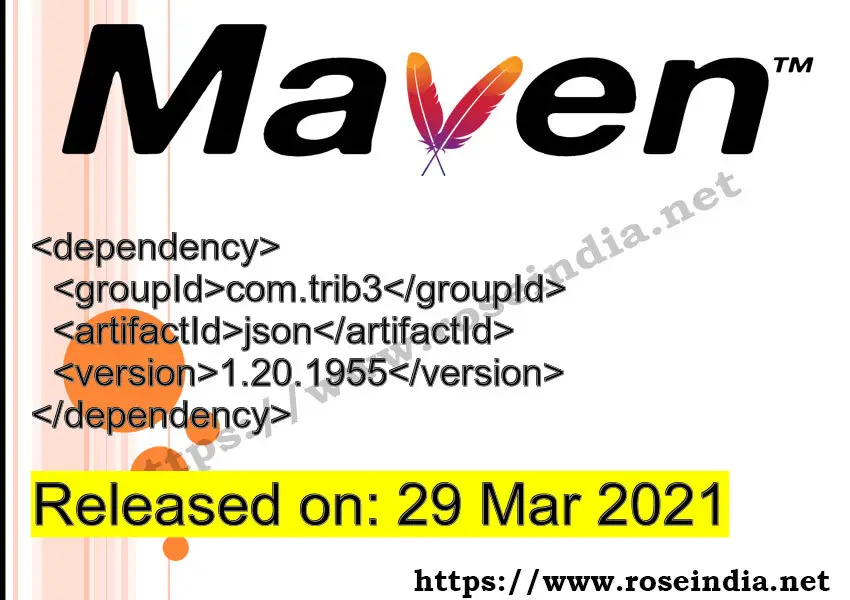 Maven Dependency release