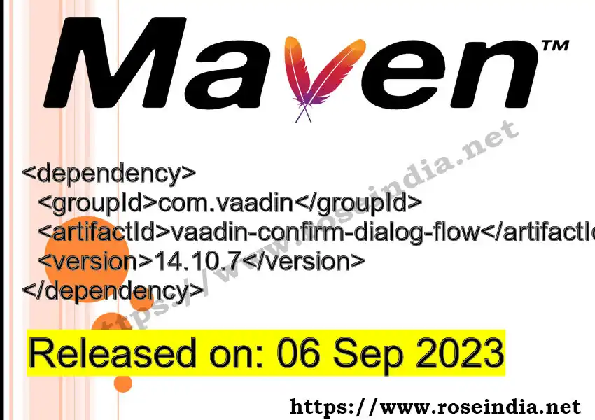 Maven dependency for  GROUP_ID - ARTIFACT_ID version VERSION_ID is released. Learn to use  ARTIFACT_ID version VERSION_ID in Maven based Java projects