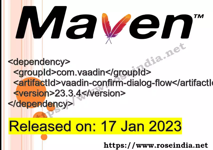 Maven dependency for  GROUP_ID - ARTIFACT_ID version VERSION_ID is released. Learn to use  ARTIFACT_ID version VERSION_ID in Maven based Java projects