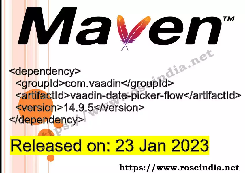 Maven dependency for  GROUP_ID - ARTIFACT_ID version VERSION_ID is released. Learn to use  ARTIFACT_ID version VERSION_ID in Maven based Java projects