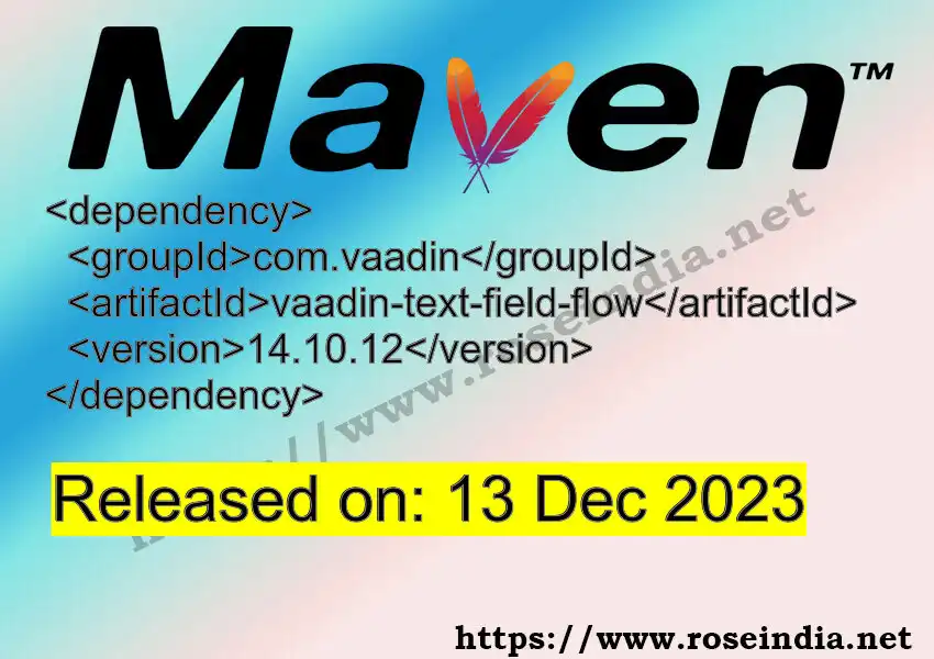 Maven dependency for  GROUP_ID - ARTIFACT_ID version VERSION_ID is released. Learn to use  ARTIFACT_ID version VERSION_ID in Maven based Java projects