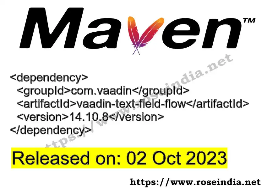 Maven dependency for  GROUP_ID - ARTIFACT_ID version VERSION_ID is released. Learn to use  ARTIFACT_ID version VERSION_ID in Maven based Java projects