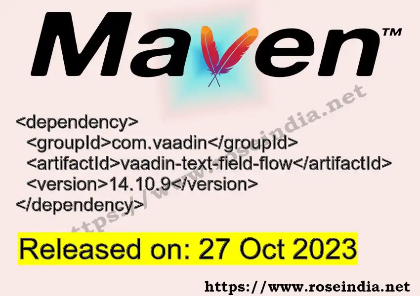 Maven dependency for  GROUP_ID - ARTIFACT_ID version VERSION_ID is released. Learn to use  ARTIFACT_ID version VERSION_ID in Maven based Java projects