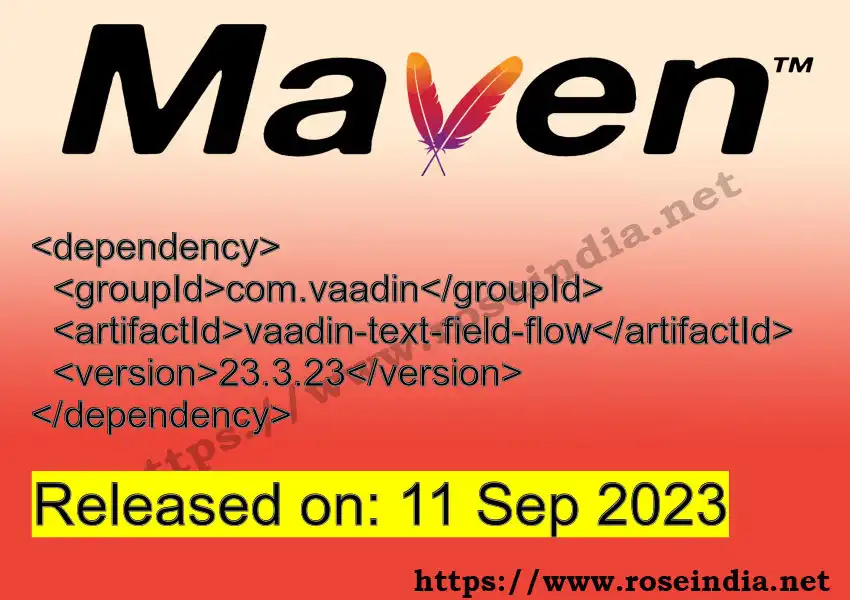 Maven dependency for  GROUP_ID - ARTIFACT_ID version VERSION_ID is released. Learn to use  ARTIFACT_ID version VERSION_ID in Maven based Java projects