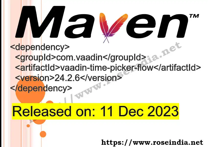 Maven dependency for  GROUP_ID - ARTIFACT_ID version VERSION_ID is released. Learn to use  ARTIFACT_ID version VERSION_ID in Maven based Java projects