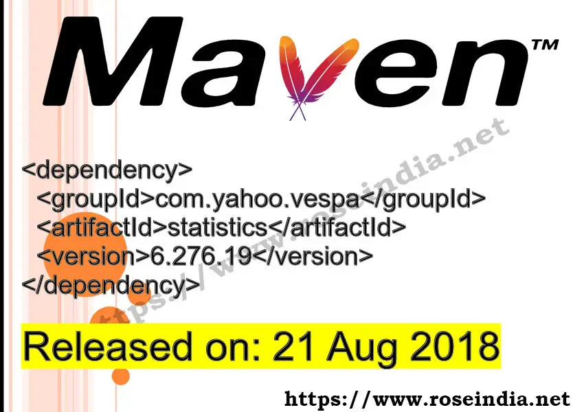 Maven Dependency release