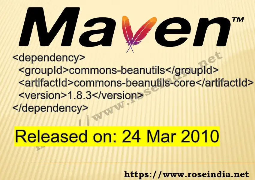 Maven dependency for  GROUP_ID - ARTIFACT_ID version VERSION_ID is released. Learn to use  ARTIFACT_ID version VERSION_ID in Maven based Java projects