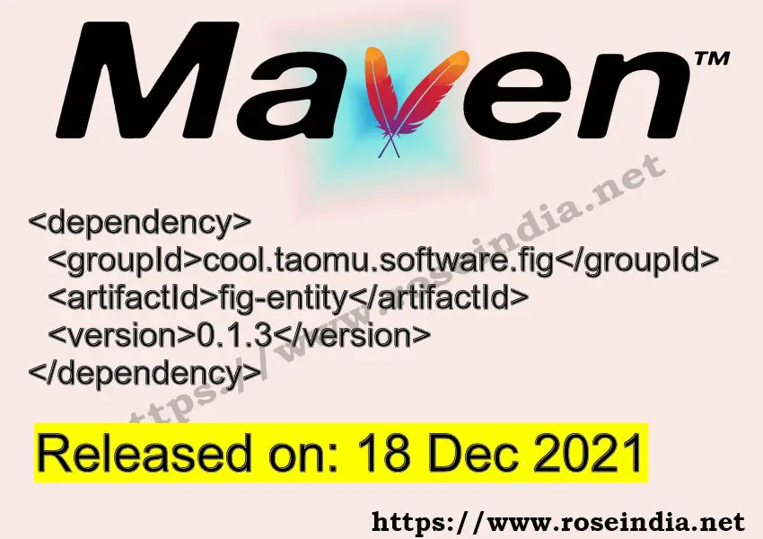 Maven Dependency release