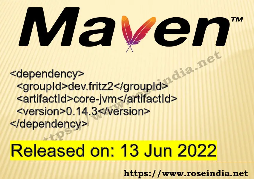 Maven Dependency release