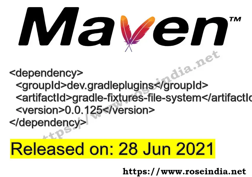 Maven Dependency release