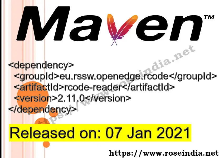 Maven Dependency release