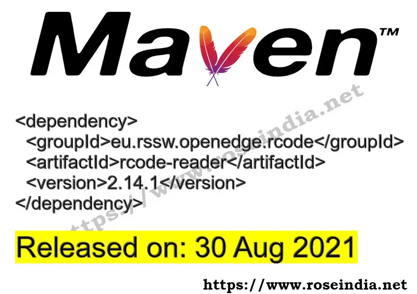 Maven Dependency release