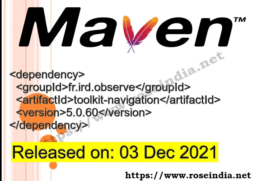 Maven Dependency release