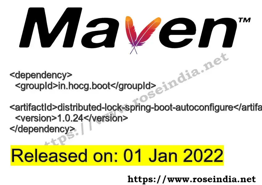 Maven Dependency release