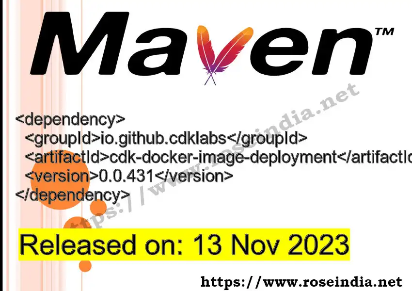 Maven dependency for  GROUP_ID - ARTIFACT_ID version VERSION_ID is released. Learn to use  ARTIFACT_ID version VERSION_ID in Maven based Java projects