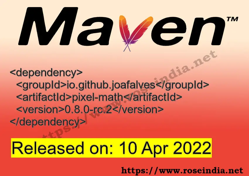 Maven Dependency release