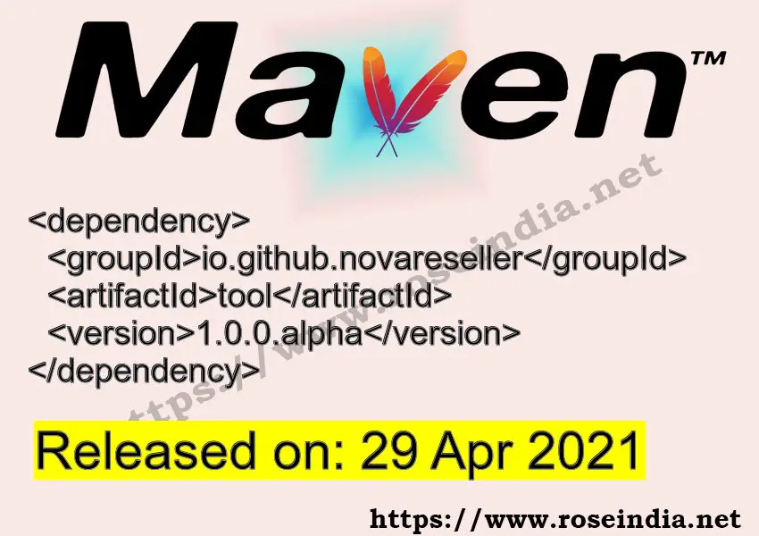 Maven Dependency release